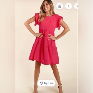 Sleeveless Tiered Dress